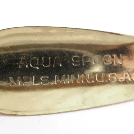 Nebco Aqua Spoon Ondulante, Oro martellato / Arancione, 21g, #2452