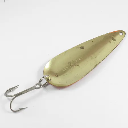 Len Thompson #4 Ondulante, Rosso/Nero/Ottone, 44g, Per luccio, #2454