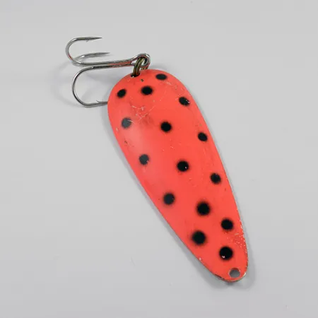 Nebco Aqua Spoon Ondulante, Rosso/Nero/Nickel, 21g, Vintage, #2459