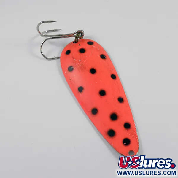 Nebco Aqua Spoon Ondulante, Rosso/Nero/Nickel, 21g, Vintage, #2459
