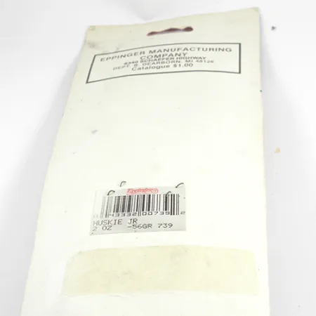 Eppinger Dardevle Huskie Junior Ondulante, Verde/Nickel, 58g, #2474