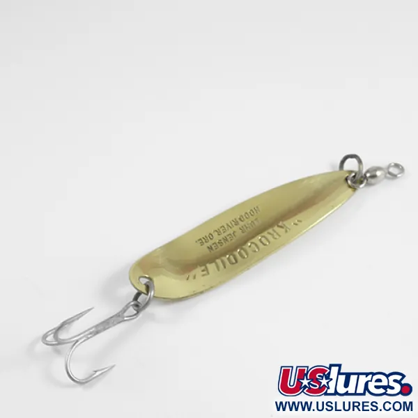Luhr Jensen Krocodile Die #5 Ondulante, Oro, 21g, Lancio, #2480
