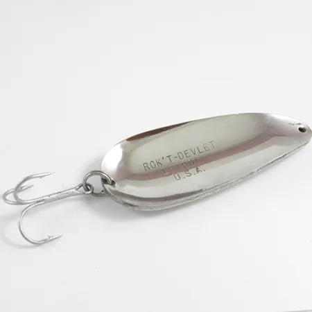 Dardevle Rok't Devlet Ondulante, Nichel, 35g, Lucido, #2505