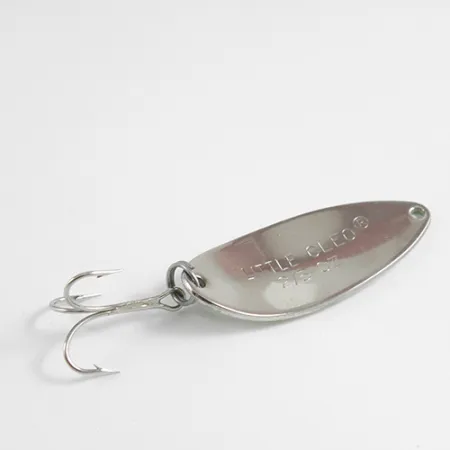 Acme Little Cleo Glow Cucchiaino, Nichel/Bianco/Glow, 11,5g, Glow, #2512