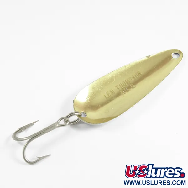 Len Thompson #2 Ondulante, Nero/Bianco/Ottone, 28g, Classico, #2518