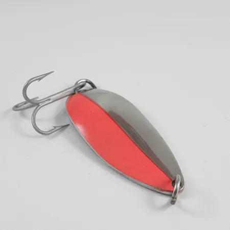 Luhr Jensen Lil' Kroc (Stubby) Ondulante, Nichel/Rosso, 21g, #2542