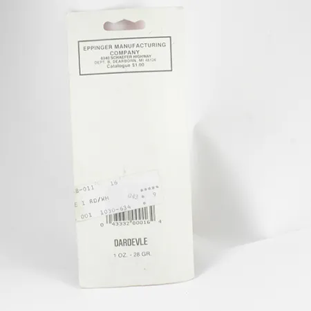 Eppinger Dardevle Ondulante, Rosso / Nickel / Avorio, 28g, #2557