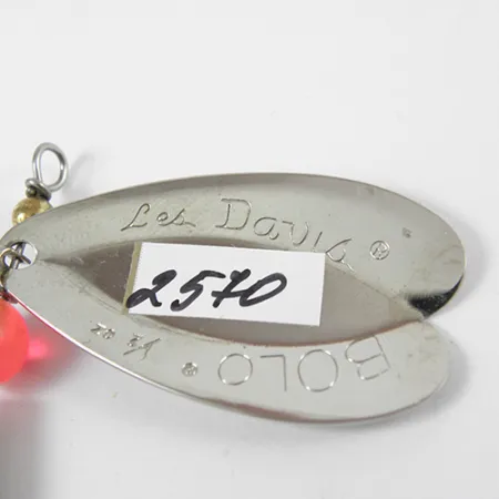 Cucchiaino Luhr Jensen Les Davis Bolo, Ottone/Nichel, 14g, #2570