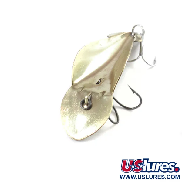 Buck Perry Spoonplug Ondulante, Ottone, 14g, Vintage, #2589