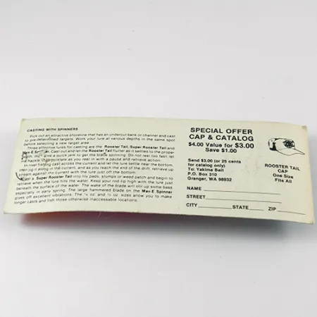 Worden’s Original Rooster Tail 6 Rotante, Argento/Rosa, 15g, #2597