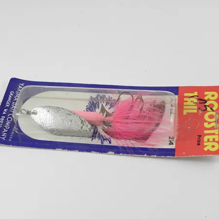 Worden’s Original Rooster Tail 6 Rotante, Argento/Rosa, 15g, #2597