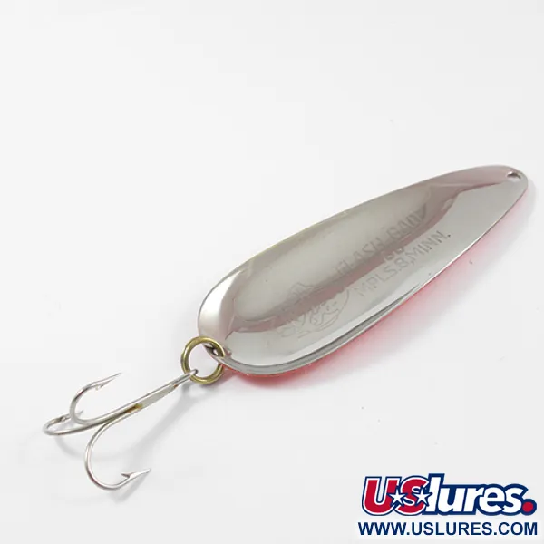 Nebco FlashBait 66 Ondulante, Rosso / Nero / Nickel, 21g, USA, #2638