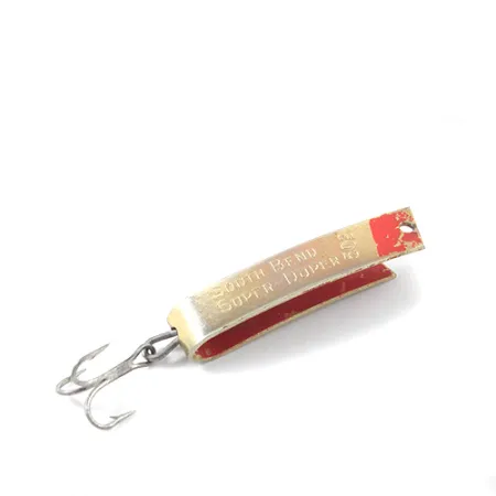 Super-Duper 502 Cucchiaino, Oro / Rosso, 2.5g, Esca Vintage, #2667