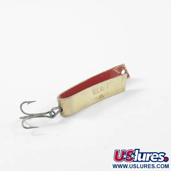 Super-Duper 502 Cucchiaino, Oro / Rosso, 2.5g, Esca Vintage, #2667