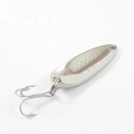 Luhr Jensen Krocodile Ondulante, Hammered Nickel, 7g, Fondali, #2682