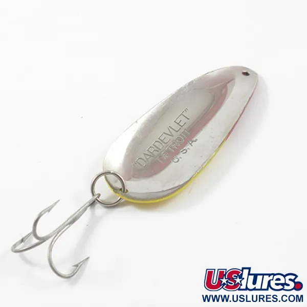 Dardevle Dardevlet Ondulante, Rosso/Giallo/Nickel, 21g, Traina, #2690