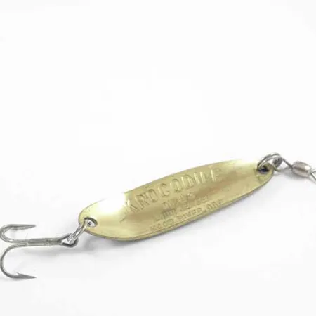 Luhr Jensen Krocodile Die #3 Ondulante, Frog (Verde/Giallo), 10g, #2716