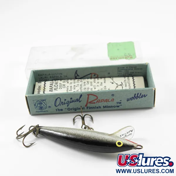 Rapala Original Floater Minnow, Naturale/Argento, 3.4g, Balsa, #2722