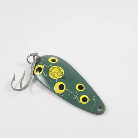 Eppinger Dardevle Imp Ondulante, Frog/Nickel, 11g, Logo Devil, #2741