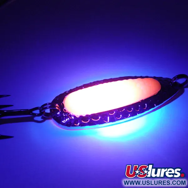 Blue Fox Pixee UV Ondulante, Nichel / Rosa, 14g, Nucleo UV, #2744