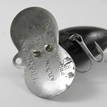 Atlantic Lures Frantic Antic Esca Topwater, Black/Silver, 6g, #2750