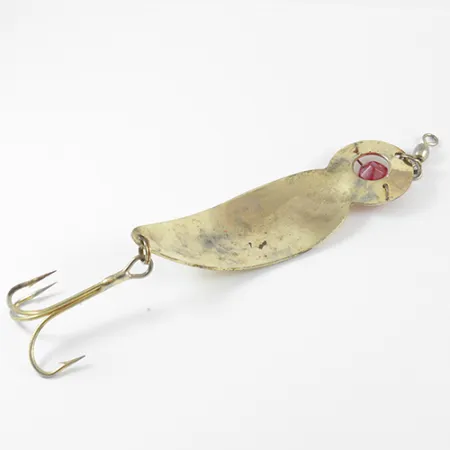 Lucky Strike One Eye Wiggler Ondulante, Oro / Rosso, 28g, Ottone, #2759