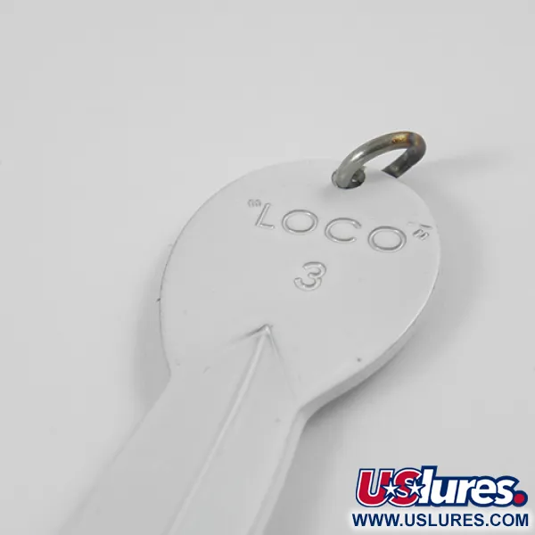 Glen Evans Loco 3 Ondulante, Bianco/Hologram, 17g, Vintage, #2771