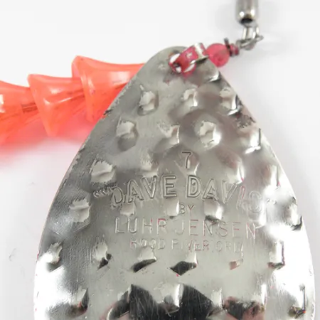 Luhr Jensen Dave Davis Cucchiaino traina, Rosa/Nichel, 17g, #2776