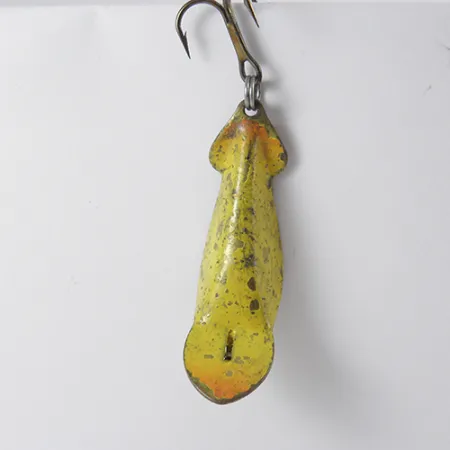 Buck Perry Spoonplug Cucchiaino, Giallo / Glitter, 4g, Struttura, #2781