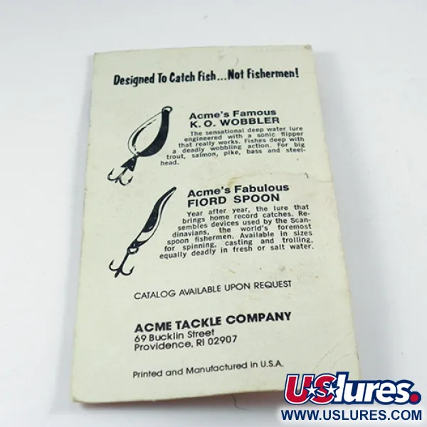 Acme Kastmaster Cucchiaino, Argento, 3,5g, Aerodinamico, #2801