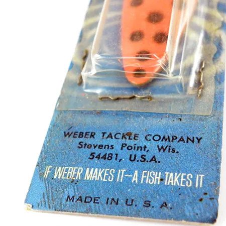 Weber Spoon Ondulante, Rosso / Nero, 11g, Vintage OVP, #2802