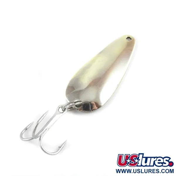 Nebco FlashBait 2662 Cucchiaino, Ottone Arcobaleno/Nichel, 8g, #2805