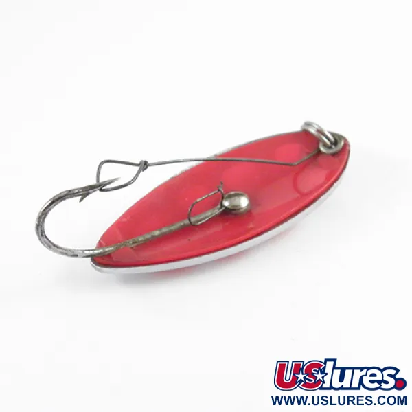 South Bend Sun Spot Ondulante, Nichel / Rosso, 14g, antialga, #2807