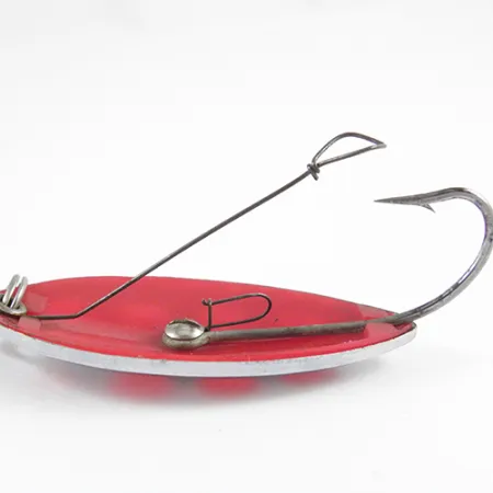 South Bend Sun Spot Ondulante, Nichel / Rosso, 14g, antialga, #2807