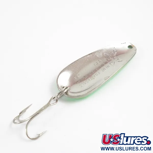 Blue Fox Tor-P-Do Ondulante, Verde/Rosso/Nichel, 14g, Rombi Rossi, #2812