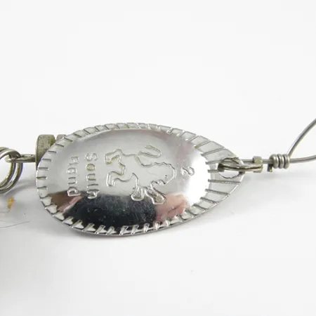 South Bend 2 Spinner, Nichel, 5,5g, Coda piumata, #2817