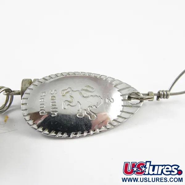 South Bend 2 Spinner, Nichel, 5,5g, Coda piumata, #2817