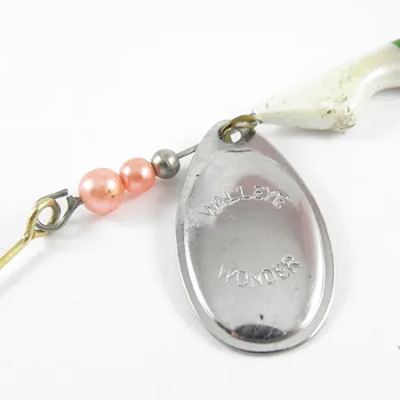 South Bend Walleye Wonder Spinnerbait, Nichel, 16g, Pala Ovale, #2819