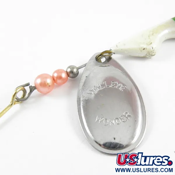 South Bend Walleye Wonder Spinnerbait, Nichel, 16g, Pala Ovale, #2819