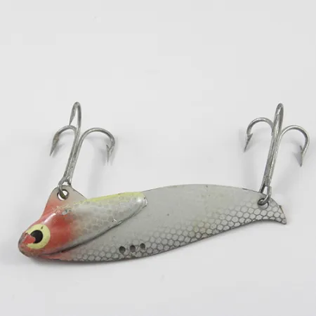 Heddon Sonar 433 Blade Bait, Grigio / Rosso, 14g, Regolabile, #2837