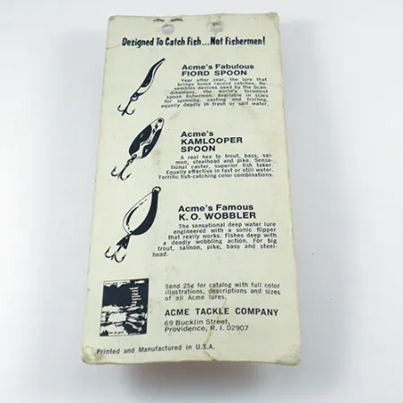 Acme Kastmaster Ondulante, Nickel, 21g, Ancoretta Piumata, #2843