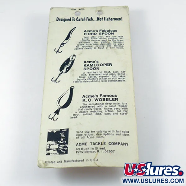 Acme Kastmaster Ondulante, Nickel, 21g, Ancoretta Piumata, #2843