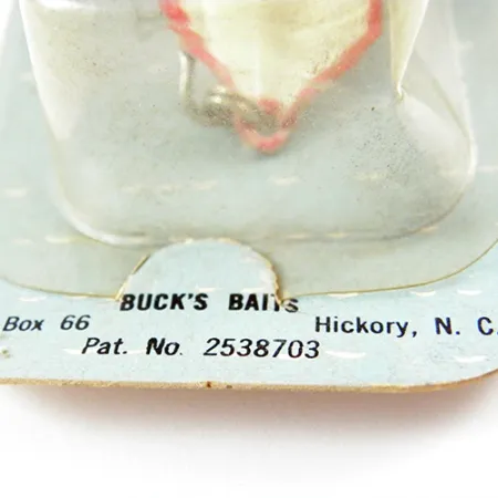 Buck Perry Spoonplug Serie 700, Rosso/Crema, 21g, Vintage, #2846