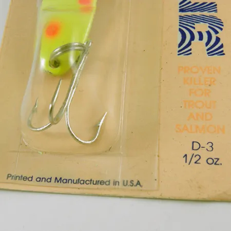 Acme Dazzler #3 Ondulante, Giallo/Rosso/Nickel, 17g, Luccio, #2884