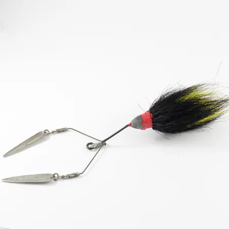 Jamison Shannon Persuader Twin Spinner, Nichel, 18g, Bucktail, #2910