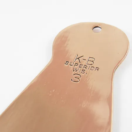 K-B Bait K-B Spoon 3 Ondulante, Rame, 25g, Vintage USA, #2912