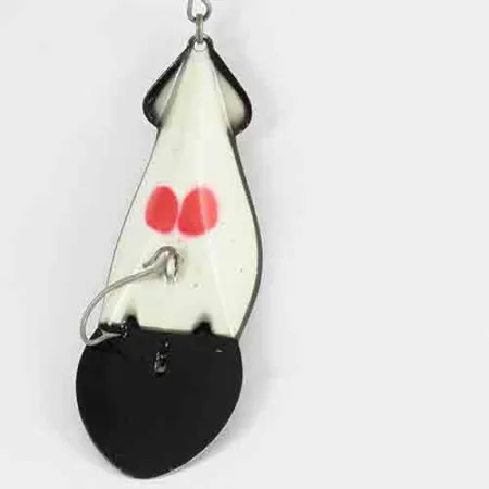 Buck Perry Spoonplug, Bianco/Nero, 28g, Pesca di struttura, #2914