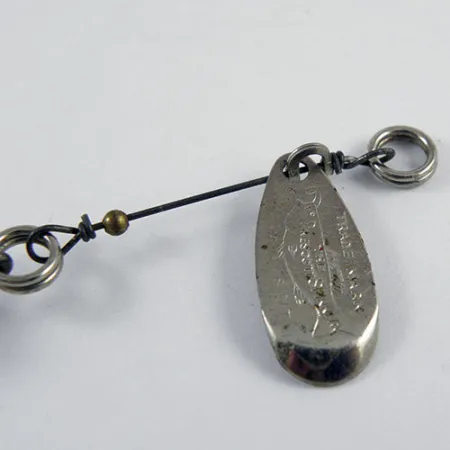 Prescott Spinner Cucchiaino, Nichel, 4g, Grub coda riccia, #2933