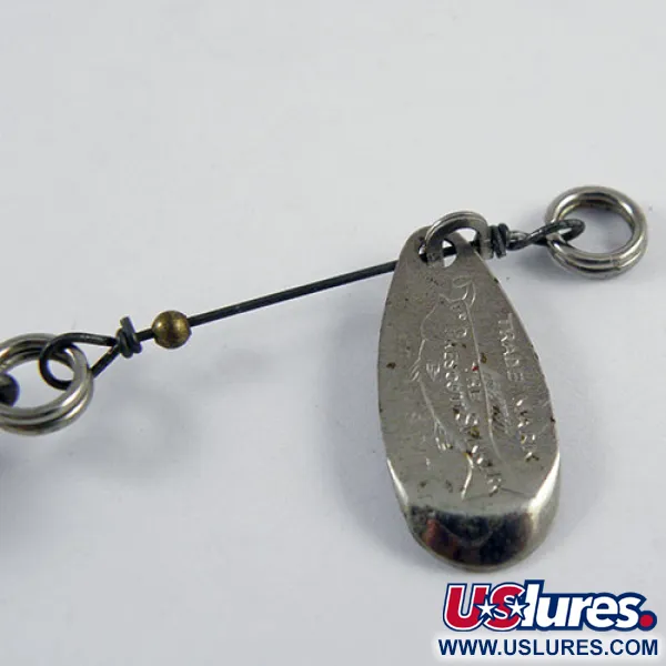 Prescott Spinner Cucchiaino, Nichel, 4g, Grub coda riccia, #2933