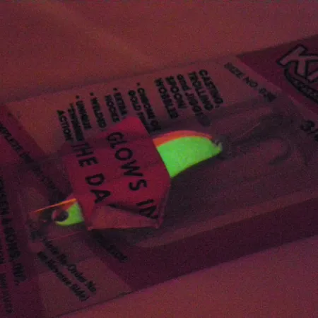 Luhr Jensen Krocodile Die #3 Ondulante, Bianco/Rosso Glow, 17,7g, #2936